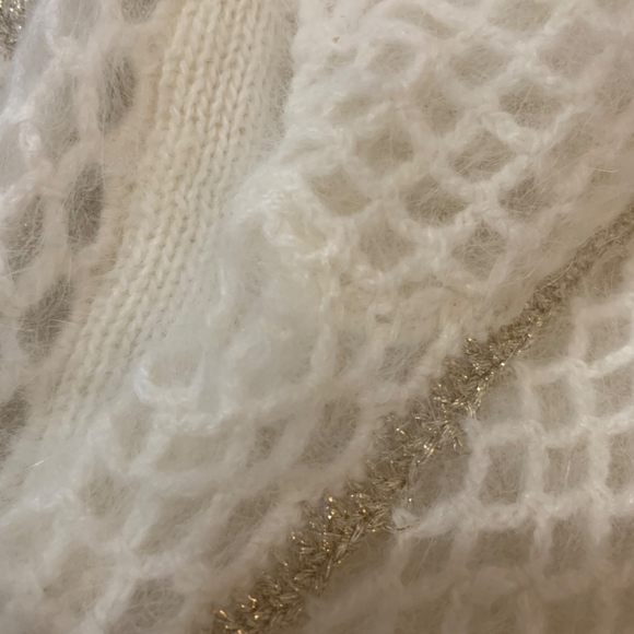 Shannan Vintage Angora Crochet Cardigan - Picture 8 of 8